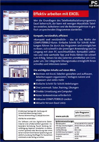 ComputerBild: Effektiv arbeiten mit Excel