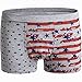 JINSHI Men's Bamboo Fibre Boxer Briefs Light Weight Trunks