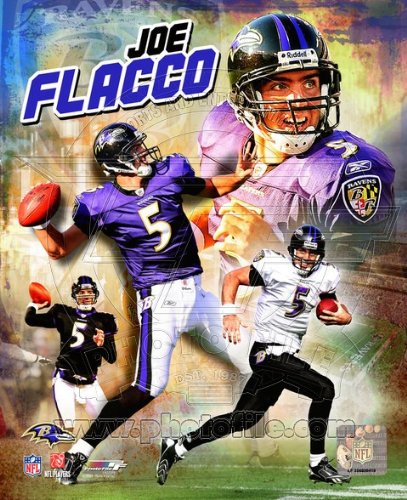 Baltimore Ravens Joe Flacco 8x10 Color Photo