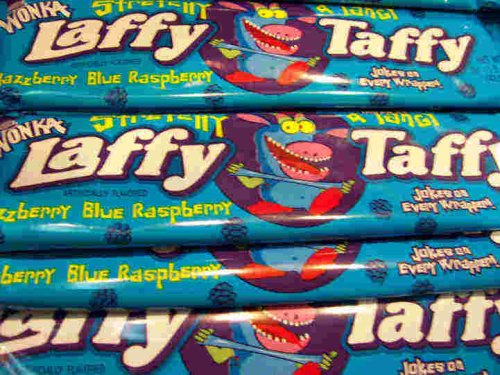 Candy Laffy Taffy Blue Raspberry, 36 Packs per unit by Candy Zone