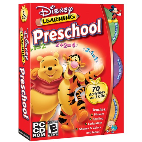 Childrens Toyshop  Software : Disney Preschool Bundle (Pooh Pre-School, Mickey Pre-School, and Stanley Wild for Sharks)