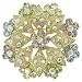 Jewelry : Floral Burst Flower Pin Brooch