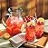 Aqua Bubble Glass Pitcher