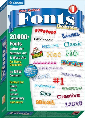 Print Perfect Fonts Deluxe