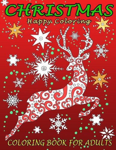 christmas coloring book for adults