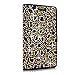 iPhone 6 6S Plus Case - Cellularvilla Pu Leather Wallet Diamond Design Sparkle Glitter Card Flip Open Pocket Case Cover Pouch for Apple iPhone 6 6S Plus 5.5