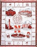 University Of Nebraska NCAA Collegiate Cornhuskers Afghan Throw