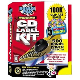 Professional CD Label Kit Bonus Pack