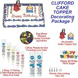 Clifford Cakes - Do-It-Yourself Cake Topper Pkg. 7 SAVE $3.89