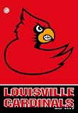 Louisville Cardinals NCAA 28 x 40 Vertical Flag