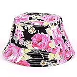 Generic レディース 日光予防バケツ形帽子 C パターン