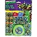 Amscan Awesome TMNT Mega Mix Birthday Party Favors Value Pack (48 Piece), 11.3 x 8.3