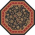 Stainmaster® Aydin Rug- Ebony(77" Octagon)