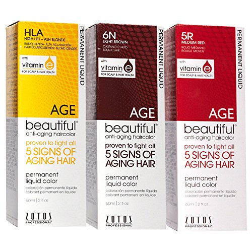 AGEbeautiful Anti-Aging Permanent Liquid Haircolor with Vitamin E