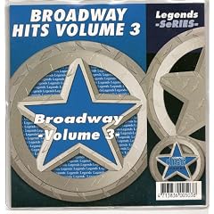 LEGENDS Karaoke CDG BROADWAY SHOWSONGS Vol.3 Show Tunes cd
