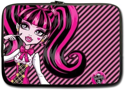 Monster High style Sleeve for Macbook Pro 17" (Twin sides)