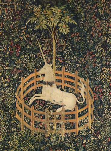 Captive Unicorn Wooden Jigsaw Puzzle