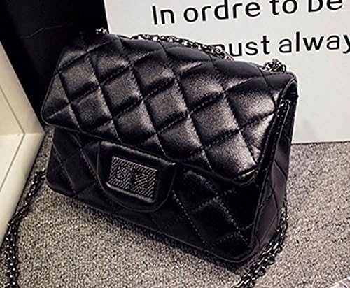MISASHA Coco Inspired CC05 Multipurpose Black Leather Mini Original Bag