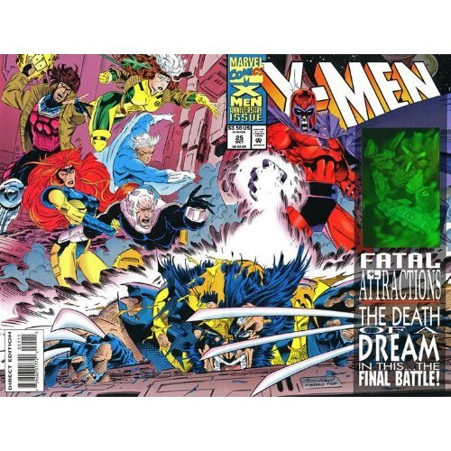 X-Men #25 (Hologram Cover Anniversary Issue Fatal Attractions) Vol. 1 October 1993