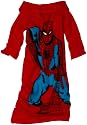 Silver Buffalo Marvel MC5922 Spider-Man Full Body Fleece Kid Throw Blanket with Sleeves, 54-Inch by 42-Inch