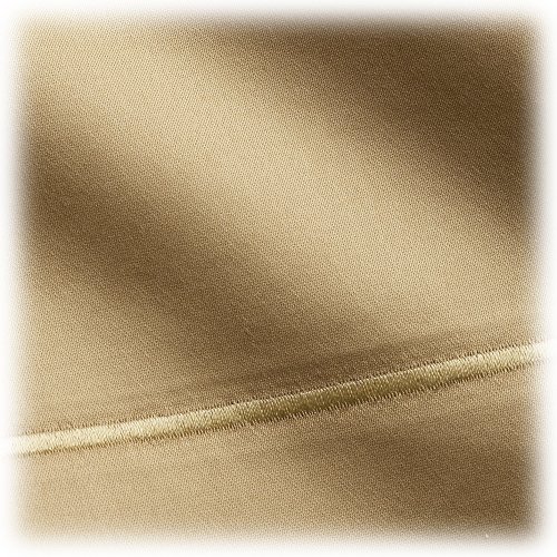 Renaissance 600-Thread-Count Cotton Sateen Queen Sheet Set, Cafe Renaissance 600-Thread-Count Cotton Sateen Queen Sheet Set, Cafe