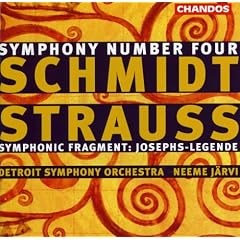 Schmidt: Symphony No. 4; Strauss: Symphonic Fragment (Josephs-Legende)