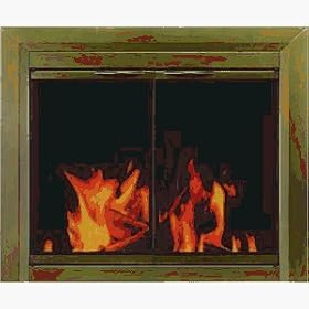 GHP Group CH-3202 Fireplace Glass Door