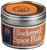 Red Bone Alley Blackened Spice Rub, 2.7-Ounce Tins (Pack of 6)