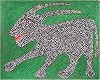 Indian Art Gond Paintings Asian Decor 22 x 28 inches