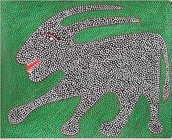 Indian Art Gond Paintings Asian Decor 22 x 28 inches