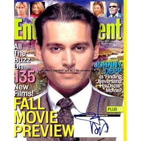 Johnny Depp Entertainment Autographed Signed reprint Photo