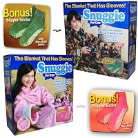 SNUGGIE FOR KIDS CAMOUFLAGE AND PRINCESS PINK - NEW FOR 2010 (YOU GET 1-CAMOUFLAGE AND 1-PRINCESS PINK)
