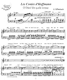 Offenbach: Les Contes d'Hoffmann - O Dieu! De quelle ivresse - Hoffmann, tenor: Instantly download and print sheet music