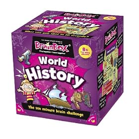 Green Board Games Brain Box World History