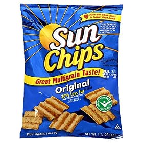 Sunchips Multigrain Snacks Original, 1.5-Ounce Large Single Serve Bags by Sunchips