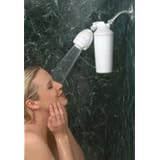 The Aquasana AQ4100 Shower Filter/ W extra head by Zoe Aquasana