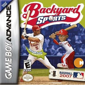 Backyard Sports Baseball 2007 by GameBoy