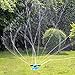 Lawn Sprinkler by DigHealth(TM), Premium Quality ABS Base, Durable Automatic Rotary Three Arm Sprinkler Heads, Watering Entire Lawn And Garden Without Oscillating Systems Waste