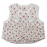 【H28年春物】(日本製) Pample Mousse(パンプルムース) 接結いちごPTレースリボン付き胴着 50cm~70cm/OW NO.DP-61513