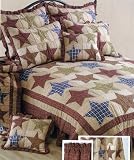 Glory Stars Quilt King Ensemble 5 Pcs Quilts set Cotton