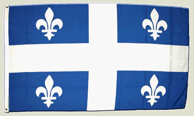 Produkt-Bild: Flagge Kanada Quebec - 90 x 150 cm