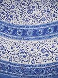 Rajasthan Block Print Tablecloth-72 Inch Round