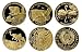 Belarus 2006 50 Rubles Belarusian National Parks Protection of Environment - 5-Coin Gold Proof Set