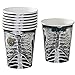 Talking Tables Halloween Cups | Skeleton Party Disposable Cups | Paper, 8 Pack