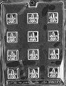FLEUR-DE-LIS All Occasions Candy Mold Chocolate