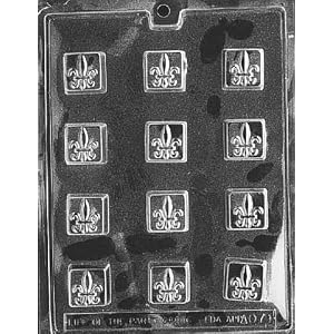 FLEUR-DE-LIS All Occasions Candy Mold Chocolate
