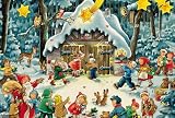 Advent cardアドベントカードe（クリスマスカード・封筒付き）ドイツ製