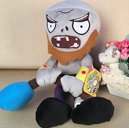 Super Cute Plants Vs. Zombies PVZ Plush Toys Dolls 30cm Carpenter Zombie