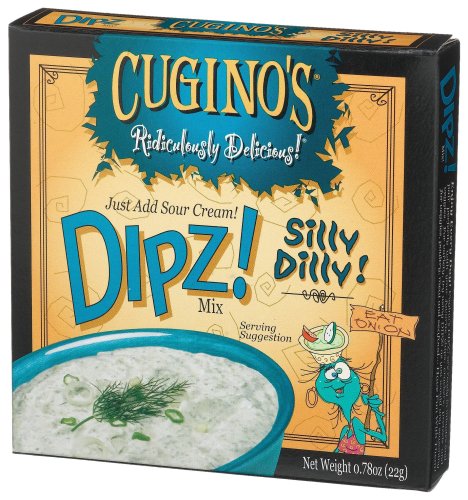 Cugino's Gourmet Foods, Ridiculously Delicious DIPZ!, Silly Dilly Dip Mix, 0.78-Ounce... by Cugino's Gourmet Foods