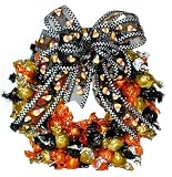 Chocolate Peanut Butter Bon Bon Candy Wreath